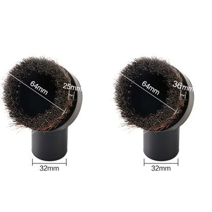 5PCS For Midea Vacuum Cleaner Accessories Horsehair Brush Head, Bristles Length:, 25mm, 36mm