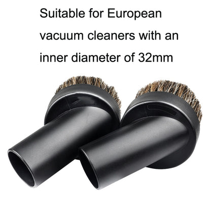 5PCS For Midea Vacuum Cleaner Accessories Horsehair Brush Head, Bristles Length:, 25mm, 36mm