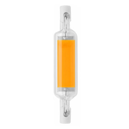 R7S LED COB Dimmer Glass Lamp Double-end Horizontal Plug-in Light, 78MM 10W, 118mm 20W