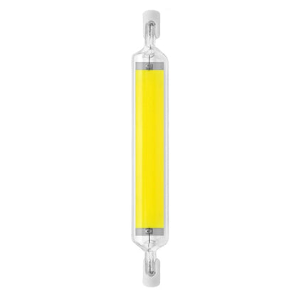R7S LED COB Dimmer Glass Lamp Double-end Horizontal Plug-in Light, 78MM 10W, 118mm 20W