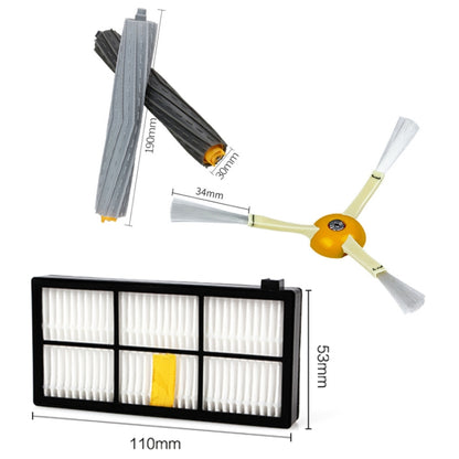 For iRobot Roomba 800/860/870/880/960 Sweeping Robot Accessories, Style: Set 1, Set 1, Set 2, Set 4
