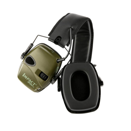 Noise-cancelling Headphones Noise-isolating Earmuffs For Outdoor Work, Green, Black