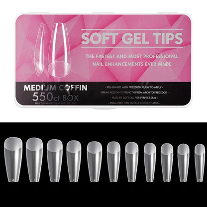 Scratch-free Ultra-thin Seamless Manicure Nail Plate, Shape:, 01 Frosted T Type, 02 Half Sand Water Droplets, 03 Half Sand Short Ballet, 04 Half Sand Short Water Drop, 05 Denim, 06 Long Denim, 07 Long Ballet, 08 Long Arc, 09 Long Water Pipe������������...
