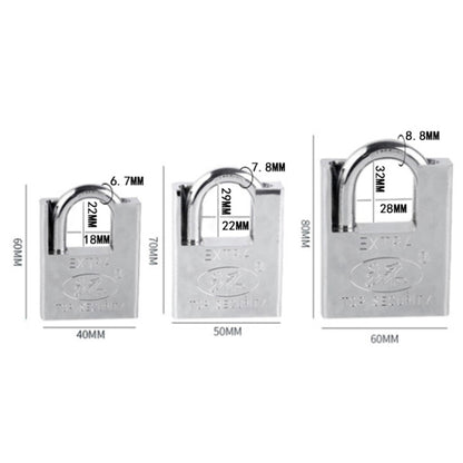 SIX-CYCLE Half-packed Blade Locks Anti-pick Locks, Size:, 40mm, 50mm, 60mm