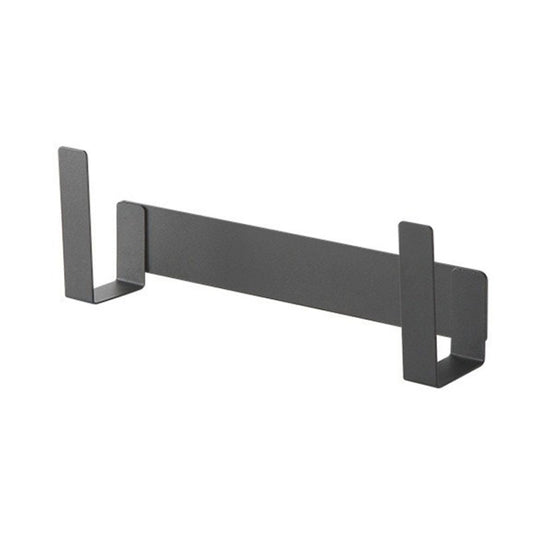 Wall-Mounted Carbon Steel Integrated Pot Lid Holder Kitchen Cutting Board Rack, Black, White