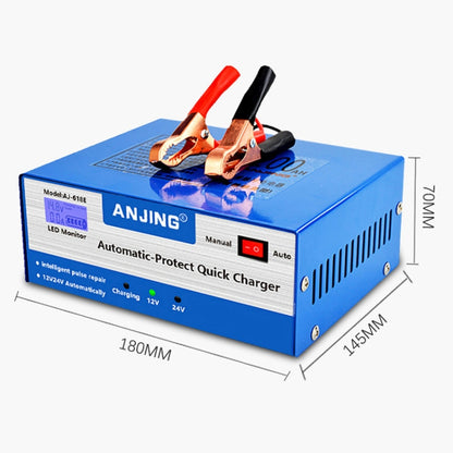 ANJING AJ-618E Battery Charger Car Battery Repairer, EU Plug, US Plug, UK Plug, AU Plug