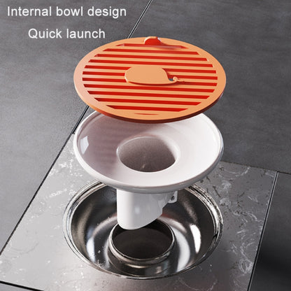 Sewer Deodorant Magnetic Suction Floor Drain Cover, Size:, 3cm (White), 3cm (Orange), 3cm (Green)