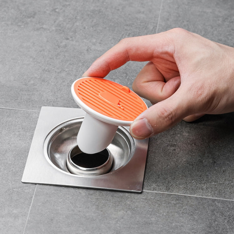 Sewer Deodorant Magnetic Suction Floor Drain Cover, Size:, 3cm (White), 3cm (Orange), 3cm (Green)