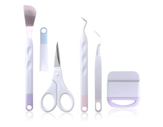 Vinyl Weeding Tool Set DIY Silhouette Embossed Engraving Tool, 5 In 1, 6 In 1, 5 In 1+Cutting Pad, 6 In 1+Cutting Pad, 5 In 1+Recycler+Bag, 6 In 1+Recycler+Bag, 5 In 1+Recycler+Pen Holder, 6 In 1+Recycler+Pen Holder