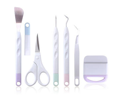 Vinyl Weeding Tool Set DIY Silhouette Embossed Engraving Tool, 5 In 1, 6 In 1, 5 In 1+Cutting Pad, 6 In 1+Cutting Pad, 5 In 1+Recycler+Bag, 6 In 1+Recycler+Bag, 5 In 1+Recycler+Pen Holder, 6 In 1+Recycler+Pen Holder