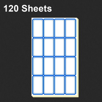 2 Bags Handwritten Self-adhesive Small Label Stickers, 4608 Red 50x28mm, 4608 Blue 50x28mm, 4621 Red 26x15mm, 4621 Blue 26x15mm, 4622 Red 28x20mm, 4622 Blue 28x20mm, 4623 Red 28x20mm, 4623 Blue 28x20mm, 4625 Red 37x25mm, 4625 Blue 37x25mm��������������...