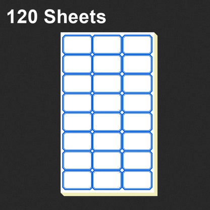 2 Bags Handwritten Self-adhesive Small Label Stickers, 4608 Red 50x28mm, 4608 Blue 50x28mm, 4621 Red 26x15mm, 4621 Blue 26x15mm, 4622 Red 28x20mm, 4622 Blue 28x20mm, 4623 Red 28x20mm, 4623 Blue 28x20mm, 4625 Red 37x25mm, 4625 Blue 37x25mm��������������...