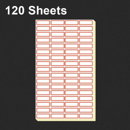 2 Bags Handwritten Self-adhesive Small Label Stickers, 4608 Red 50x28mm, 4608 Blue 50x28mm, 4621 Red 26x15mm, 4621 Blue 26x15mm, 4622 Red 28x20mm, 4622 Blue 28x20mm, 4623 Red 28x20mm, 4623 Blue 28x20mm, 4625 Red 37x25mm, 4625 Blue 37x25mm��������������...