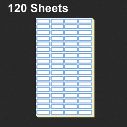 2 Bags Handwritten Self-adhesive Small Label Stickers, 4608 Red 50x28mm, 4608 Blue 50x28mm, 4621 Red 26x15mm, 4621 Blue 26x15mm, 4622 Red 28x20mm, 4622 Blue 28x20mm, 4623 Red 28x20mm, 4623 Blue 28x20mm, 4625 Red 37x25mm, 4625 Blue 37x25mm��������������...