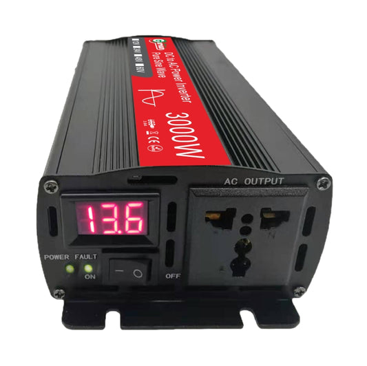 Gurxun Sine Wave Inverter 3000W 2/24/48/60V To 220V Car Boost Converter, 3000W 48V-220V, 3000W 60V-220V, 3000W 12V-220V, 3000W 24V-220V