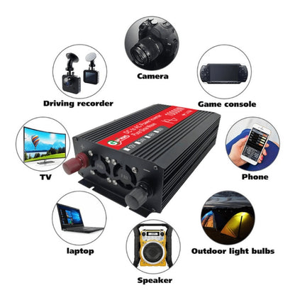 Gurxun HZ1500-10000 Sine Wave 10000W Inverter Power Converter, 10000W 60V To 220V, 10000W 12V To 110V, 10000W 12V To 220V, 10000W 24V To 220V, 10000W 48V To 220V