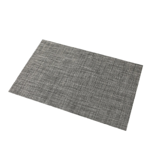 PVC Woven Antibacterial Mildew Proof Heat Insulation Coaster, Dark Grey, Black Brown, Red, Gray White, Gold, Brown, Blue, Creamy White, Silver Gray