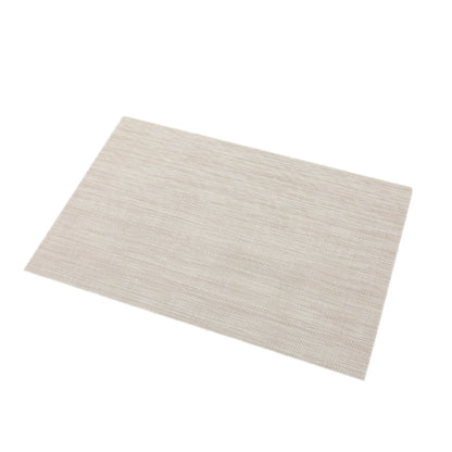 PVC Woven Antibacterial Mildew Proof Heat Insulation Coaster, Dark Grey, Black Brown, Red, Gray White, Gold, Brown, Blue, Creamy White, Silver Gray
