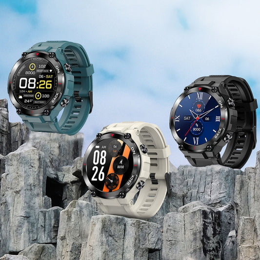 K37 1.32 Inch Heart Rate Monitoring Smart Watch With GPS Positioning Function