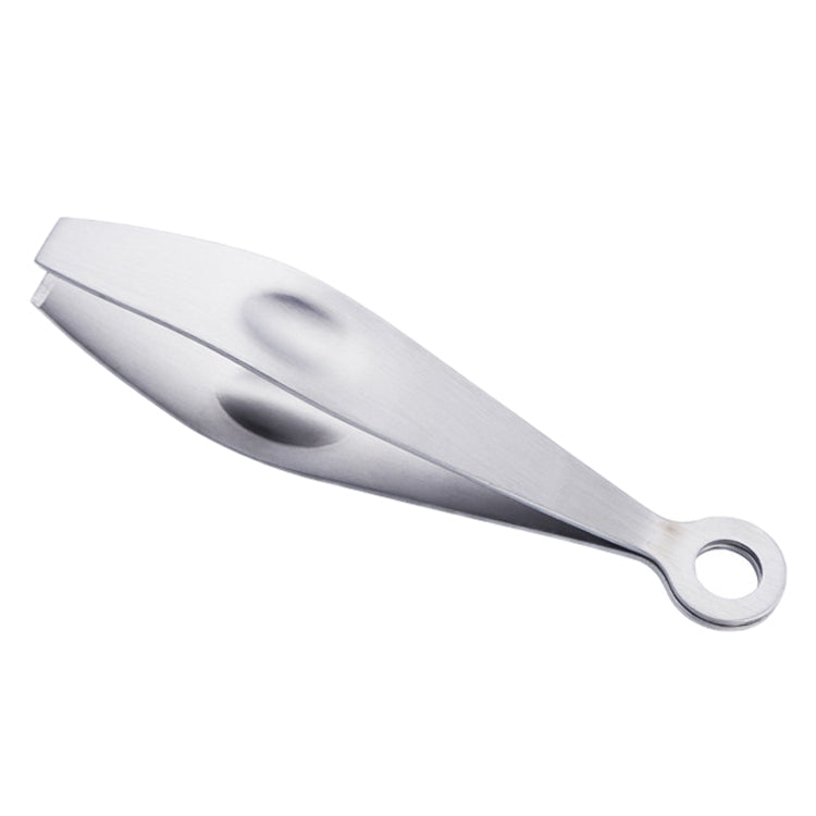 Household Stainless Steel Fast Pig Hair Duck Hair Plucking Clip, Flat Mouth, Oblique Mouth