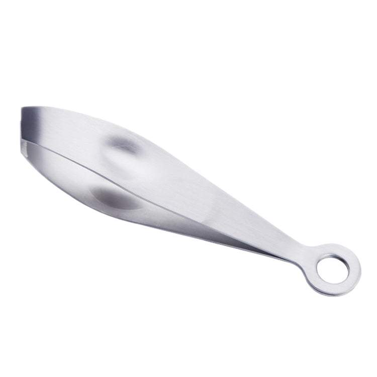 Household Stainless Steel Fast Pig Hair Duck Hair Plucking Clip, Flat Mouth, Oblique Mouth