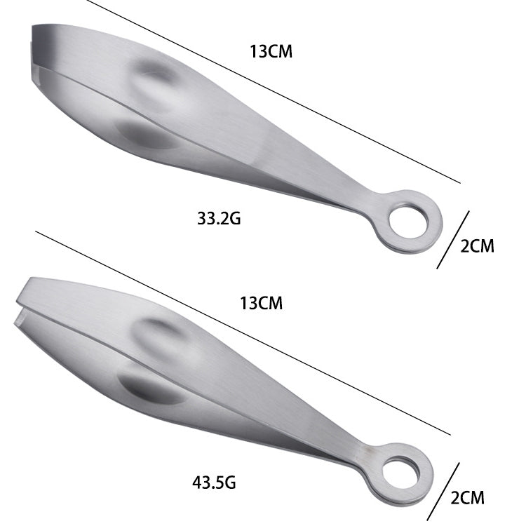Household Stainless Steel Fast Pig Hair Duck Hair Plucking Clip, Flat Mouth, Oblique Mouth