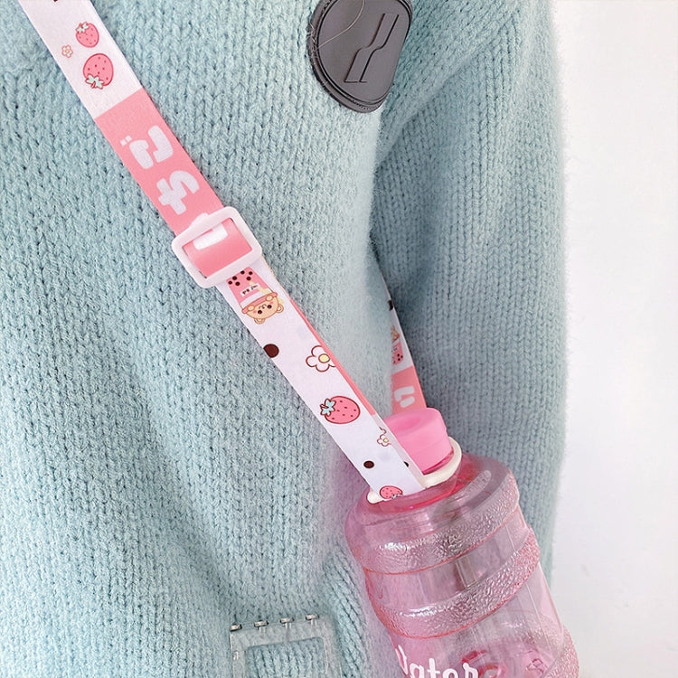 5 PCS Mineral Water Bottle Shoulder Strap Beverage Bottle Lanyard