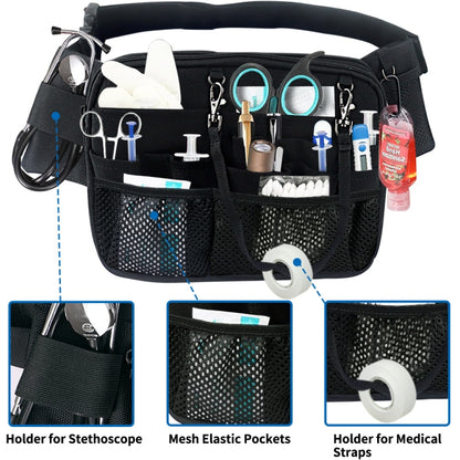 Nurses Tools Storage Bag Portable Multifunctional Nurse Pack Bag, Nurse Multifunctional Nurse Pack Bag