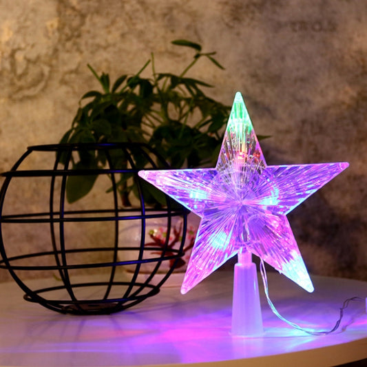 أضواء LED متوهجة على شكل نجمة لشجرة عيد الميلاد، المقاس: طراز بطارية صغيرة، طراز بطارية كبيرة، قابس أوروبي صغير، قابس أوروبي كبير
