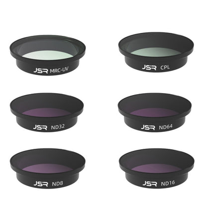 فلتر عدسة JSR للطائرات بدون طيار لـ DJI Avata، الطراز: MCUV، CPL، ND8، ND16، ND32، ND64، ND8-PL، ND16PL، ND32PL، ND64PL، مضاد للأضرار الضوئية، نجمي، ذهبي مصقول، أزرق مصقول، CPL+ND8+ND16، 4 في 1 (ND)، 4 في 1 (NDPL)، 6 في 1، 9 في 1