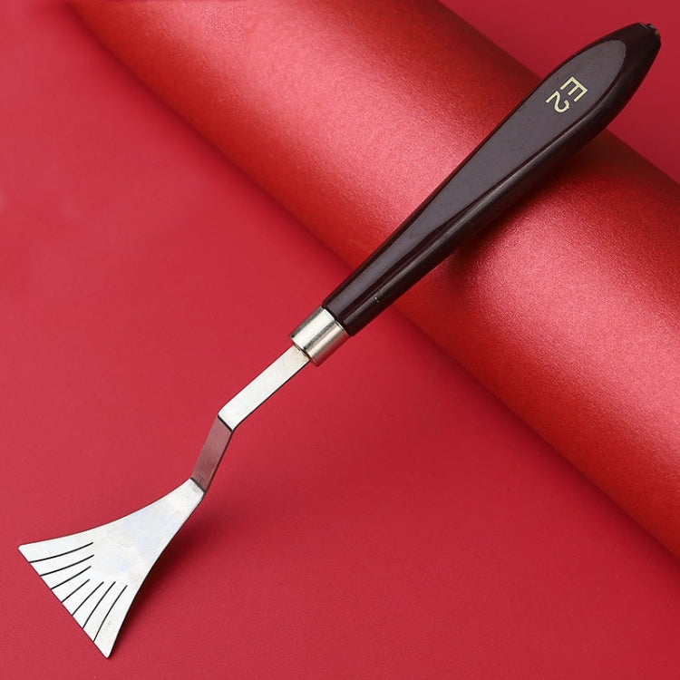 Oil Painting Knife Graffiti Toning Wooden Scraper Student Art Painting Tool, Style:, E1, E2, E3, E4, E5, E6, E7, E8, E9