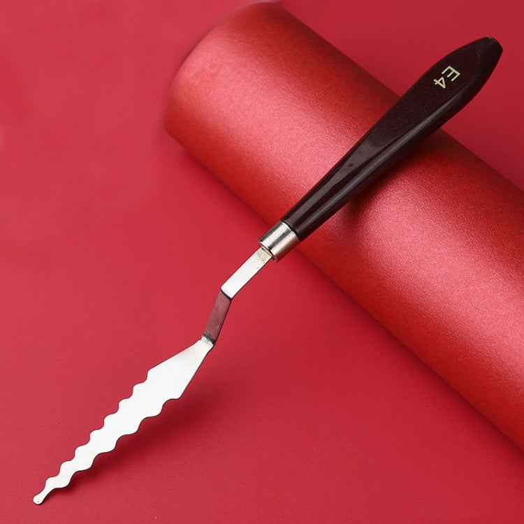 Oil Painting Knife Graffiti Toning Wooden Scraper Student Art Painting Tool, Style:, E1, E2, E3, E4, E5, E6, E7, E8, E9