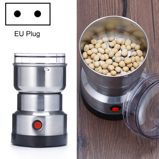 Household Whole Grain Crushing Machine Coffee Grinder, EU Plug, UK Plug