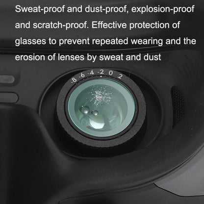 واقي نظارات Sunnylife AT-BHM476 عالي الدقة مقاوم للانفجار لنظارات DJI Goggles 2، فيلم Goggles 2