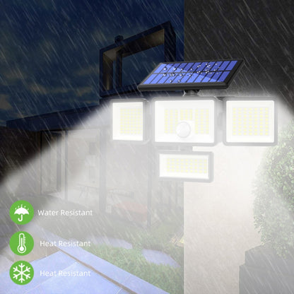 TY12101 Solar Home Wall Light Human Induction Garage Street Lamp Outdoor Courtyard Light, 208 LED