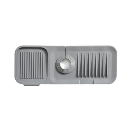 Faucet Silicone Draining Mat Anti-splash Kitchen Sink Non-slip Soap Mat