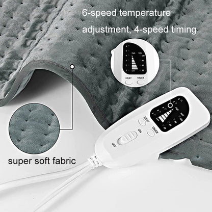 Home Physiotherapy Heating Pad Electric Heating Blanket, Size: 60x30cm, Plug Type: