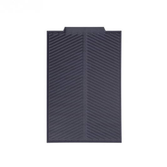 Silicone Drain Pad Kitchen Multifunctional Thermal Insulation Drying Pad, Grey, Green