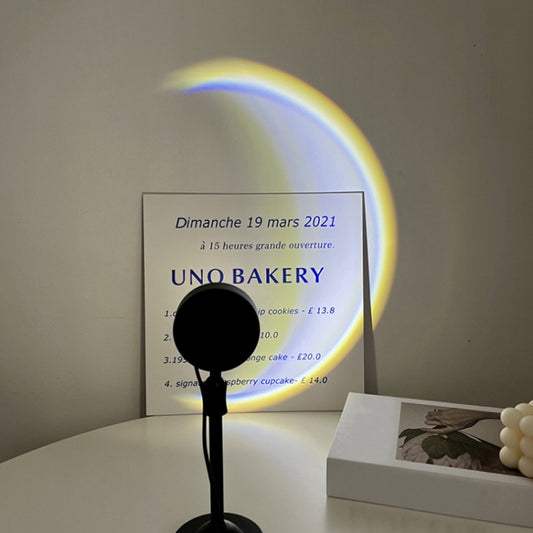 Sunset Moon Atmosphere Lamp Bedside Projection Night Lamp