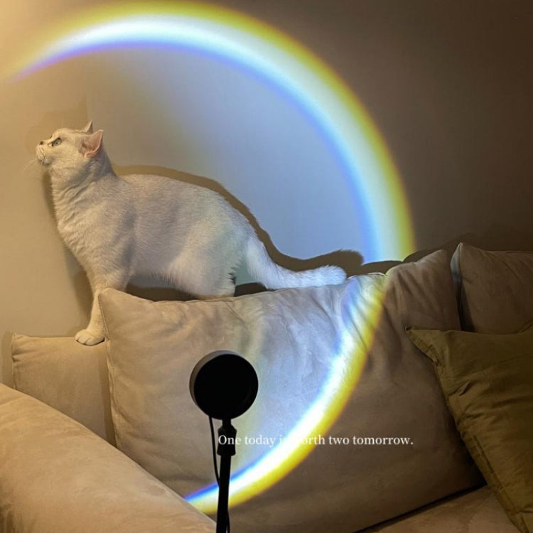 Sunset Moon Atmosphere Lamp Bedside Projection Night Lamp