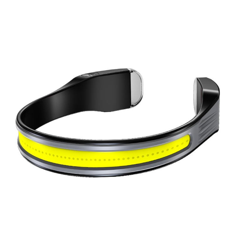 COB Floodlight Headlights Glare Night Fishing Headlamp, Style:, With White Tail Light (Black), With White/Red Tail Light (Black), With White/Red Tail Light (Gray)