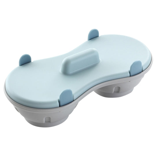 Two-compartment Steamed Egg Box Microwave Steamed Egg Plate  Egg Mold
