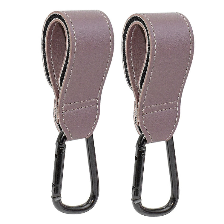 2 PCS Simple Multifunctional Electric Vehicle Bicycle Aluminum Alloy Climbing Buckle, Royal Blue, Black, Brown, Coffee, Light Purple, Grey
