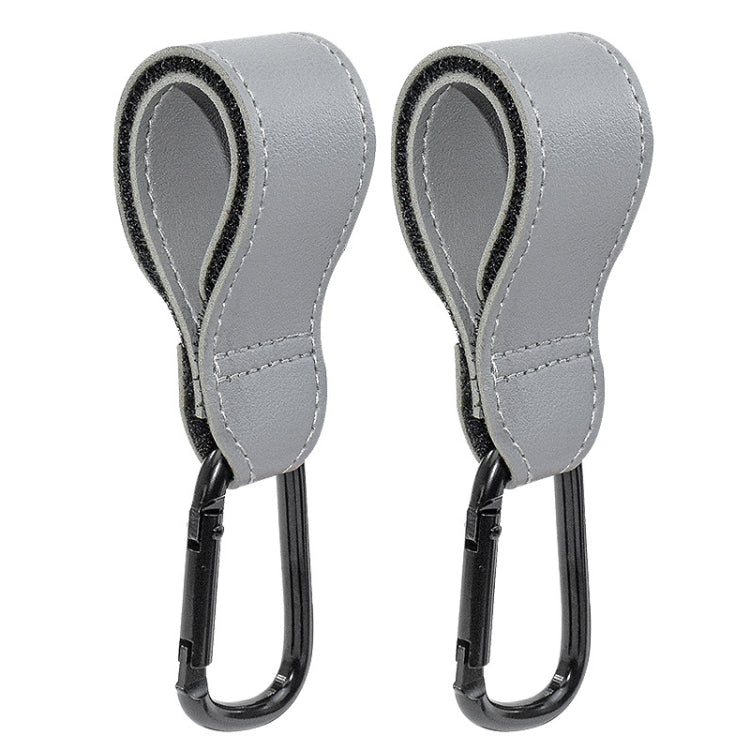 2 PCS Simple Multifunctional Electric Vehicle Bicycle Aluminum Alloy Climbing Buckle, Royal Blue, Black, Brown, Coffee, Light Purple, Grey