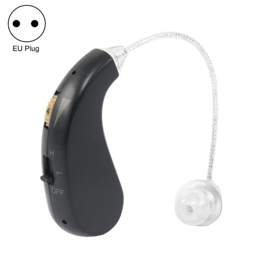 Portable Rechargeable Invisible Hearing Aid, EU Plug, US Plug