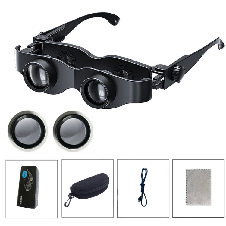 DM0125 3X Fishing Binoculars Adjustable Focus Glass Type Binoculars