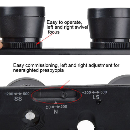 Camman 3 x 28 Adjustable Focus Glass Type Fishing Binoculars ,Spec: