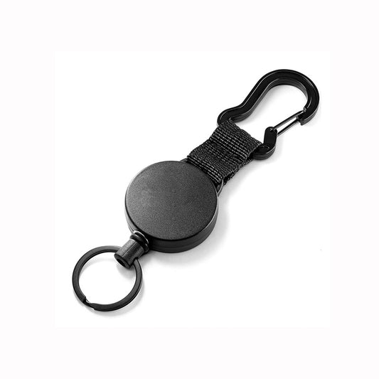 Retractable High Elastic Wire Rope Gourd Shaped Key Chain, Size:, Small, Medium, Large