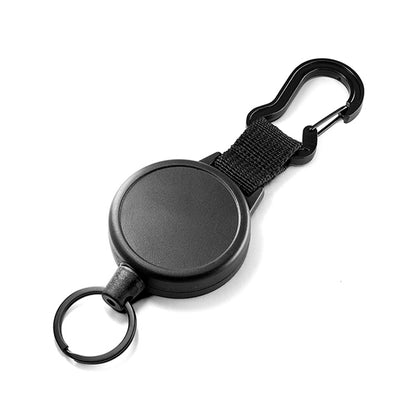 Retractable High Elastic Wire Rope Gourd Shaped Key Chain, Size:, Small, Medium, Large