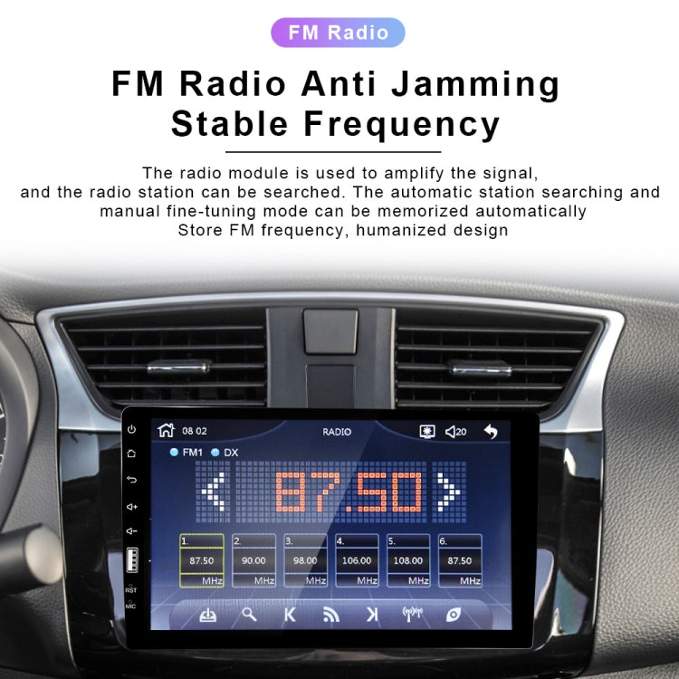 Q3570 9 inch Carplay Single Spindle MP5 Player, Style:, Standard, Standard+4 Light Camera, Standard+8 Light Camera, Standard+12 Light Camera